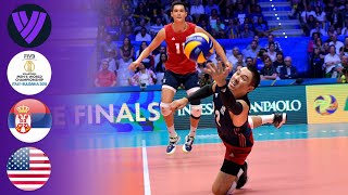 Serbia 🆚 USA Full Bronze Medal Match  Men’s World Champs 2018 [upl. by Adora]