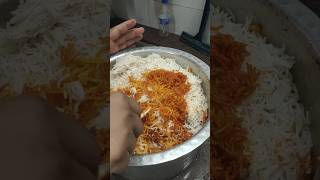 Tikka biryani food biryani shortvideo 🤩🤩🥳 [upl. by Jelsma]