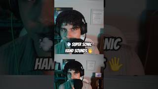 Super Sonic Hand Sounds asmr asmrhandsounds asmrfastandaggressive asmrforsleep asmrsounds [upl. by Neehsuan]