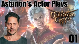 Astarions Actor Plays Baldurs Gate 3  Part 1 [upl. by Enyalaj]