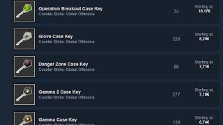 why are csgo keys so expensive on steam [upl. by Satsoc730]