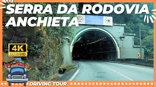 Explorando a Serra do Mar Anchieta até SP em Detalhes Driving Tour 4K [upl. by Leia]