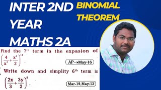 Binomial theoremmaths naresh eclass [upl. by Milissa]