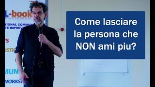 IGOR SIBALDI su come lasciare la persona che non ami piu [upl. by Cha85]