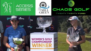 Womens Golf Championship LETAS and Get Golfing [upl. by Einahpets361]