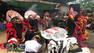 Rampak Barong Jaranan singo Mudo Budoyo di Banjar Rejo Natar [upl. by Oidivo425]