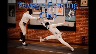 Fencing Tournament Highlights 2024 Savage Fencing Club Focus Speed Final [upl. by Wagshul]