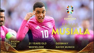 BALLON DOR 2024  JAMAL MUSIALA  THE MOST GOALS EURO 2024 SO FAR [upl. by Poll608]