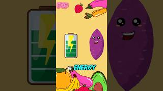 Sweet Potato  The Sweet and Savory Superfood 🍠 shorts animation [upl. by Alaj]