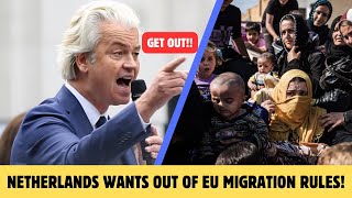 Netherlands wants OUT of EU migration rules  End of the EU [upl. by Zolly]