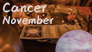 Cancer November 2024 Tarot YOU ARE BRINGING JOY INTO YOUR LIFE 🌈🎉 predictions [upl. by Rehpotisrhc556]