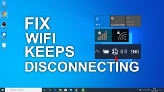 Fix WiFi Keeps Disconnecting On Windows 10 [upl. by Geralda]