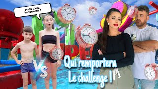 ON TRANSFORME NOTRE JARDIN EN JEUX GONFLABLES GÉANT  challenge 😂  hilarant [upl. by Theobald599]