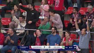 Casademont Zaragoza Highlights vs Azs Umcs Lublin [upl. by Arri]