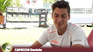 Intervista a Daniele Capecchi  ITF Pro Circuit Città di Pontedera Banca Sistema [upl. by Hniv]