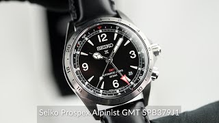 Seiko Prospex Alpinist GMT SPB379J1 [upl. by Trotter]