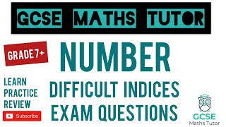 The 5 Hardest Indices Exam Questions  Grade 79 Series  GCSE Maths Tutor [upl. by Devonna]