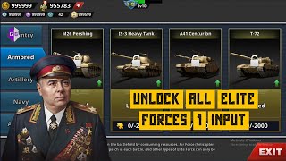 World Conqueror 4  New Way To Free Unlock Elite Forces [upl. by Nessie]