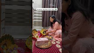 Laddu Gopal bhai dooj special shringar shorts laddugopal krishna viral shortsfeed ytshorts [upl. by Trebleht]