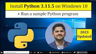 How to install Python 3115 on Windows 10  Amit Thinks [upl. by Egroej]