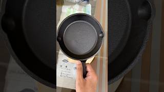 Bergner Cast Iron Pan with Wooden Tray Unboxing [upl. by Anar]