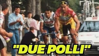 Quando Davide Cassani e Claudio Chiappucci fecero la figura dei polli alla Coppa Placci del 1992 [upl. by Nylram]