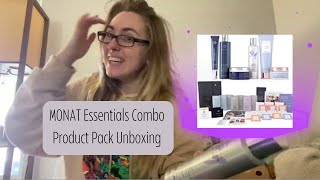 Unboxing The MONAT Market Partner Essentials Combo Product Pack [upl. by Akemej]