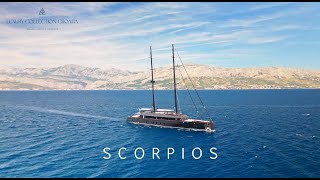 Touring a 170ft Sailing Super Yacht Scorpios for Charter in Croatia [upl. by Mirabel]