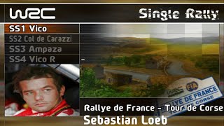 WRC  FIA World Rally Championship PSP  Expert Single Rally  Rallye de France  Tour de Corse [upl. by Emya471]