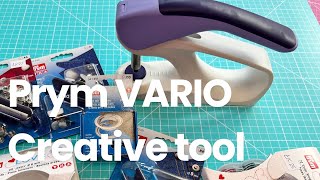 How to use the Prym VARIO Creative tool [upl. by Elane]