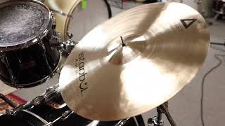 Istanbul Agop 20quot Xist Brilliant Crash 1807g [upl. by Ishmael]