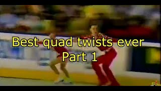 Best quad twists ever Part 1  Лучшие четверные подкрутки в историиЧасть 1 [upl. by Eiramaliehs]