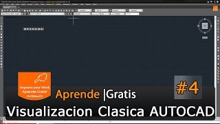 AutoCAD 2015 Tutorial Basico Starter 04  Visualizacion Clasica  Classic view on autocad 2015 en HD [upl. by Lanahtan]