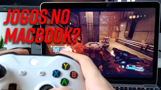 Macbook M2 e macOS em jogos roda alguma coisa nele [upl. by Nnaeilsel]