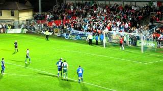 110808 Vincent EscudéCandau penalty v Limerick [upl. by Eremaj]