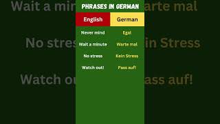 Learn German Phrasesgerman learngerman languagelearning phrasesvocabulary DeutschLernenMitTina [upl. by Jacinthe]