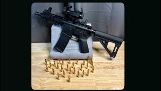 Palmetto State Armory 300 Blackout AR Pistol 7”  Review and Range Footage [upl. by Anirba]