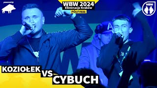 KOZIOŁEK 🆚 CYBUCH 🎤 WBW 2024 powered by DZIK 🎤 el Kraków Półfinał [upl. by Susumu]