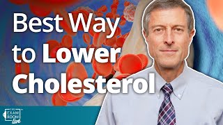 Best Way to Lower Cholesterol  Dr Neal Barnard Live QampA on The Exam Room [upl. by Lenz]