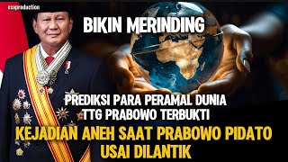 BIKIN MERINDING 🔴 KEJADIAN ANEH SAAT PIDATO PRABOWO USAI DILANTIK [upl. by Margherita]