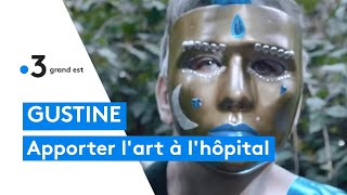 Lartiste Gustine réalise deux clips avec des patients et des soignants [upl. by Davis]