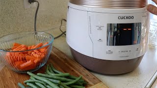 A Talking Pressure Cooker  Cuckoo 8 in 1 Multi Pressure Cooker Demo amp Review [upl. by Htebharas]