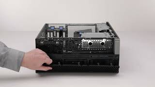 Dell Precision 5820 and 7820 RemoveInstall Flex Bay M2 Flex Bay Upgrade [upl. by Uamak]