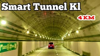 Smart Tunnel 4 km 25 mi Kuala Lumpur Malaysia  Primary Bukit Bintang [upl. by Hanae]