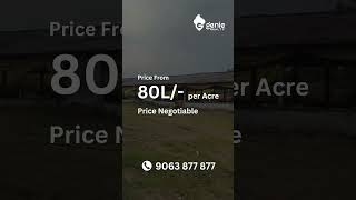 quotPrime Agricultural Land for Sale in Kondareddypally  Jogipet genierealty property [upl. by Onafets77]