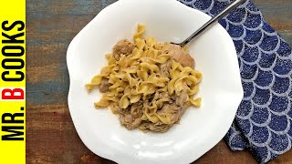 Slow Cooker Chicken Stroganoff Recipe  Crockpot Dinner Recipes [upl. by Oos]