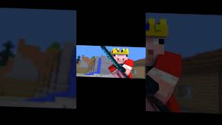 Technoblade 🙄fight with dream unexpected🤯 super powersminecraft shortsfeed gaming [upl. by Yedsnil704]