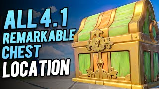 All Fontaine Remarkable Chest Location  Genshin Impact 41 [upl. by Melodee]