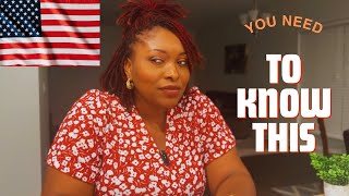 WHAT I WISH I KNEW BEFORE MOVING TO THE USA 🇺🇸FROM NIGERIA🇳🇬 Culture shock living conditions [upl. by Giess]