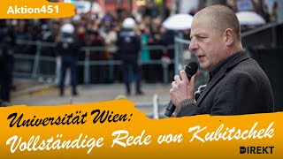 Vollständige Rede Götz Kubitschek an der Universität Wien [upl. by Yv]